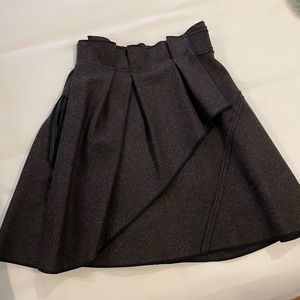 Zac Posen sz 6 wrap wool skirt